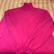 Turtleneck long sleeve shirt cotton Lightweight layering top