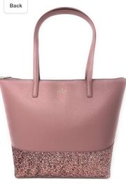 NWOT  Glitter Tote Bag