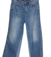 Abercrombie cropped raw hem ankle jean 29