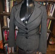 Classiques Entier Nordstroms heathered gray romantic 6 blazer