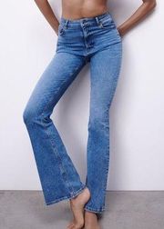 ZARA High Waisted Flare Jeans