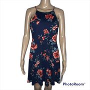 BCX floral fit & flare dress