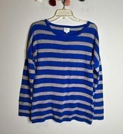 🌺 John + Jenn cashmere striped sweater