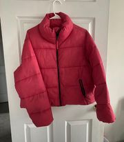 Pink Puffer Jacket 