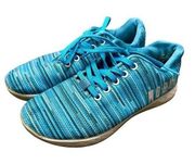 Nobull Project Blue Lace Up Linear Trainers Gym Sneakers Womens 8 Mens 6.5