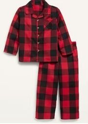 Old Navy Red Buffalo Plaid Flannel Pajama Set XL/XXL