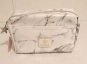 Jeffree star white marble cosmetic bag  new