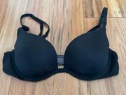 Black Padded bra 32B