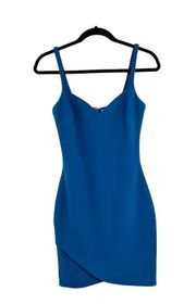 Likely Fairbanks Mini Sleeveless Cocktail Dress In Cerulean Blue Size 0