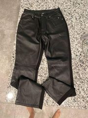 New Harley Davidson Genuine Leather Jeans Pants 6