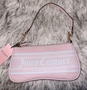 NEW JUICY COUTURE POWDER BLUSH FASHIONISTA SHOULDER BAG