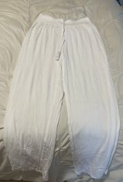 White Linen Pants