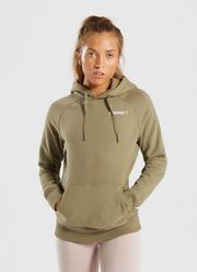 Women’s Crest Hoodie in Washed Khaki