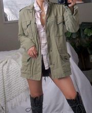 Urban Outfitters Khaki Green Utility Jacket Coat