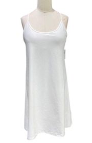 OLD NAVY ACTIVE performance dress in Calla Lily white Size Medium NEW