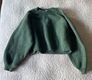 Topshop small green sweater