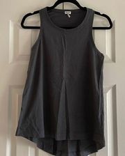 Splendid Women’s Dark Grey Tank Top Longer in Back