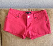 Stretch Pink  Shorts