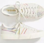 GOLA for ANTHROPOLOGIE Orchid II Rainbow Sneakers size 10