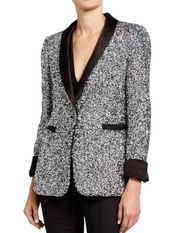 Alice + Olivia Macy Sequin Blazer Size 4