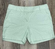 Loft Aqua Colored Shorts Size 10