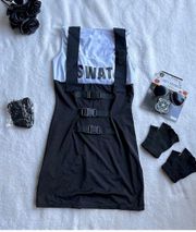 Sultry Swat Officer Costume Sz M/L