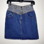 SAM & Max Vintage Denim Skirt Size 7