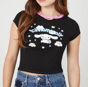 Hello Kitty X Forever 21 Sanrio Cinnamoroll Graphic Baby Tee Women’s Medium