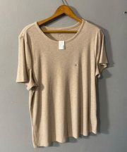 Maurices Ribbed Tee 1X Womens