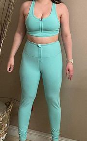 Kyodan Aqua Blue Green Activewear Set