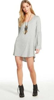 Chaser flared sleeve mini dress