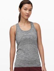 Swiftly Tech Racerback Tank in Grey