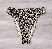 Hollister Leopard High Waist Bikini