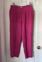 Tommy Bahama silk pink pants