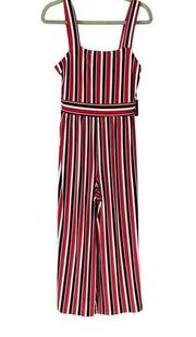 EXPRESS  black, white & red striped jumper NWT medium