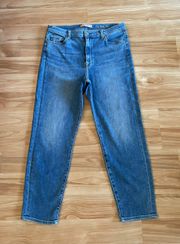 Luxe Vintage High Waist Slim Jeans - Size 31