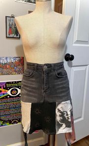 Grungy Patchwork Skirt 