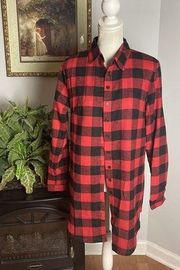 Womens Plus Size 10 Buffalo Plaid Long Sleeve Button Up Shirt Zanzea Brand