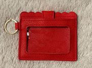 Red Wristlet Wallet