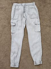 Grey Cargo Pants, Women's XS