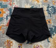 Black Wonder Train Shorts