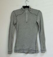 Smartwool 250 Merino Wool Base layer Quarter Zip Size Small