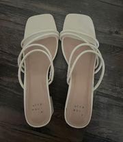 White Sandals