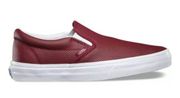 Vans Perf Leather Classic Slip-On Size 8.5 M/10 W