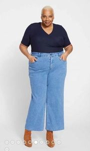 Universal Standard Jackie High Rise Cropped Jeans Sz 20 NWT