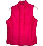 Liz Claiborne Puffer Zippered Vest with Pockets Size Medium