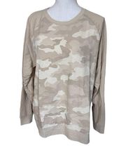 Sonoma size XL tan camouflaged sweatshirt great condition