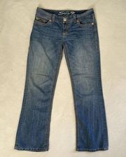 Seven 7 Jeans Womens 30 Boot Cut Low Rise Embroidered