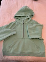 Scuba Oversized Half-Zip Hoodie