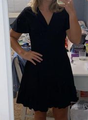 Black Wrap Dress